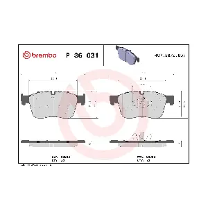 P36031 BREMBO