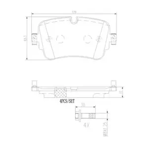 P85161N BREMBO