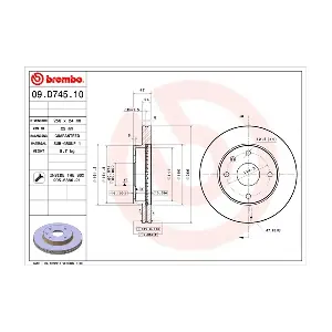 09.D745.10 BREMBO