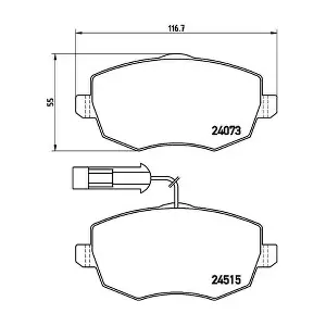 P23128 BREMBO