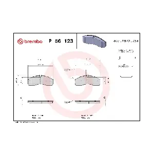 P 56 123 BREMBO