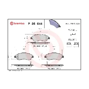 P28045 BREMBO