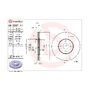 09E36711 BREMBO