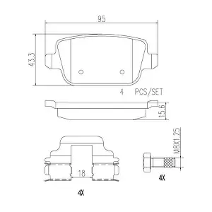 P24075N BREMBO