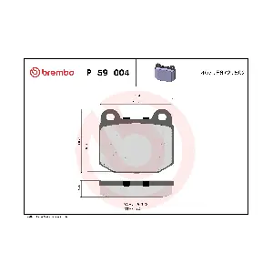 P 59 004 BREMBO