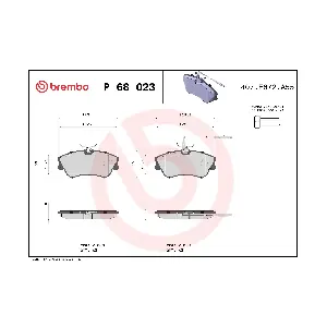 P68023 BREMBO