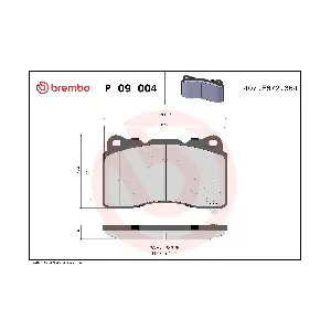 P09004 BREMBO