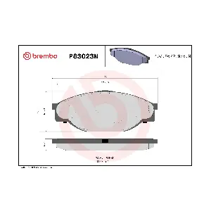 P83023N BREMBO