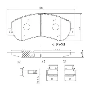 P85115N BREMBO