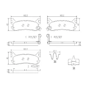 P49021N BREMBO