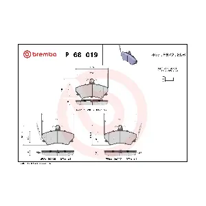 P 68 019 BREMBO