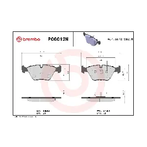 P06012N BREMBO