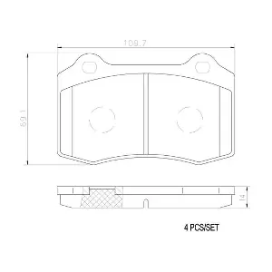 P24073N BREMBO