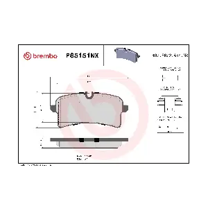P85151NX BREMBO