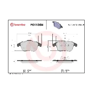 P61136N BREMBO