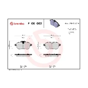 P 06 062 BREMBO