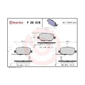 P28078 BREMBO