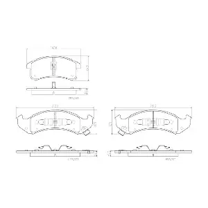 P09005N BREMBO