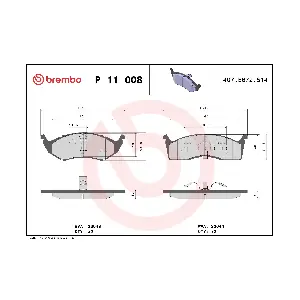 P11008 BREMBO