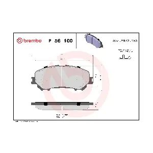P 56 100 BREMBO