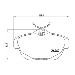 P61087N BREMBO