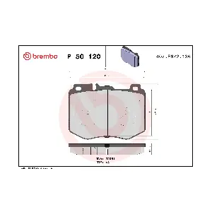 P50120 BREMBO