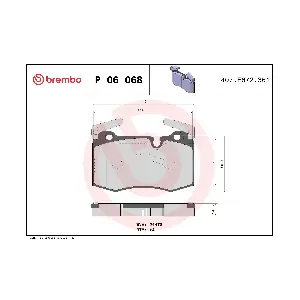 P 06 068 BREMBO