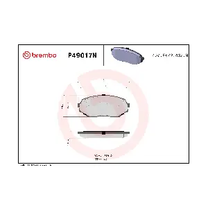 P49017N BREMBO