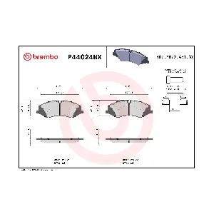 P44024NX BREMBO