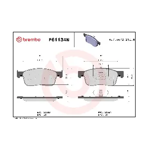 P61134N BREMBO