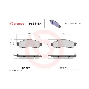 P56118N BREMBO
