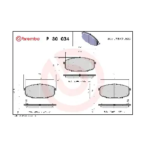 P30034 BREMBO