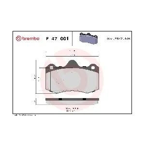 P47001 BREMBO
