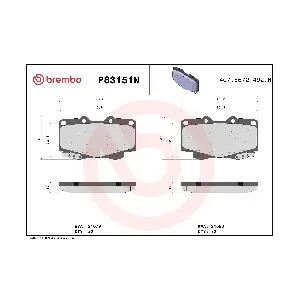 P83151N BREMBO