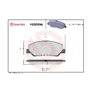 P83099N BREMBO