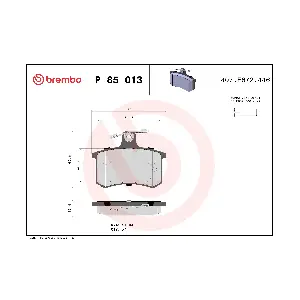 P 85 013 BREMBO