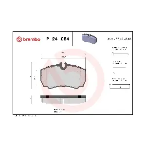 P 24 084 BREMBO