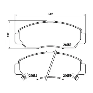 P28047 BREMBO