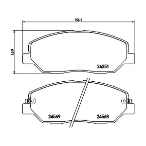 P30036 BREMBO