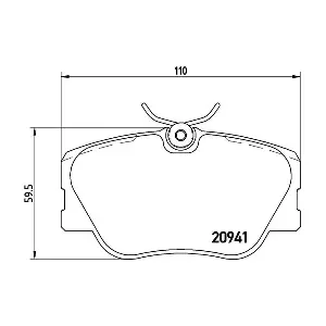 P50008 BREMBO