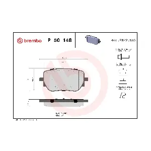 P 50 148 BREMBO