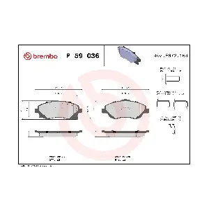 P59036 BREMBO