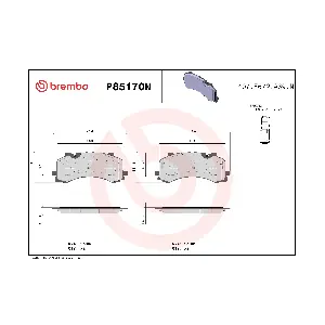 P85170N BREMBO