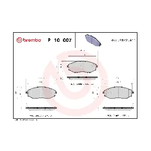 P 10 007 BREMBO