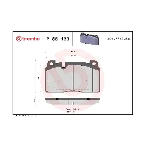 P 85 133 BREMBO