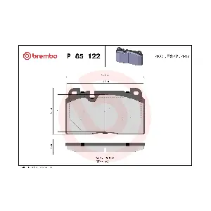 P85122 BREMBO