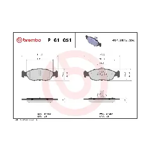 P61051 BREMBO