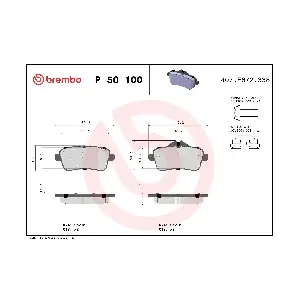 P50100 BREMBO