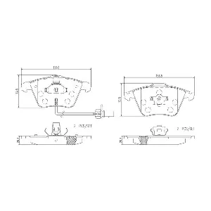 P85084N BREMBO