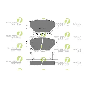SVP29140 7 SEVEN PARTS